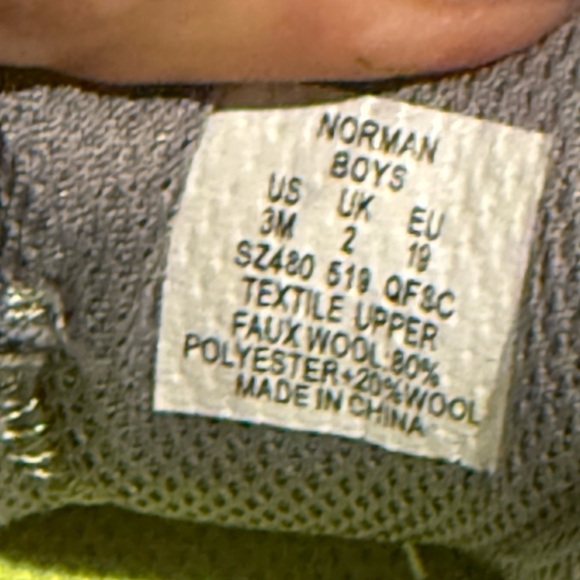 Kids Black and Gray Shoes - Picture 6 of 6